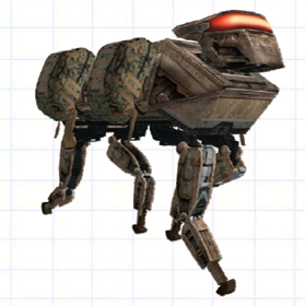 Illustration for article titled This Robot Dog's Ugly is Only Skin Deep